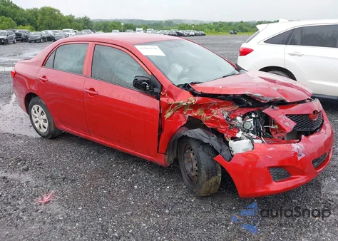 2010 Toyota Corolla Le из США, поврежденный, VIN 1NXBU4EE9AZ187057